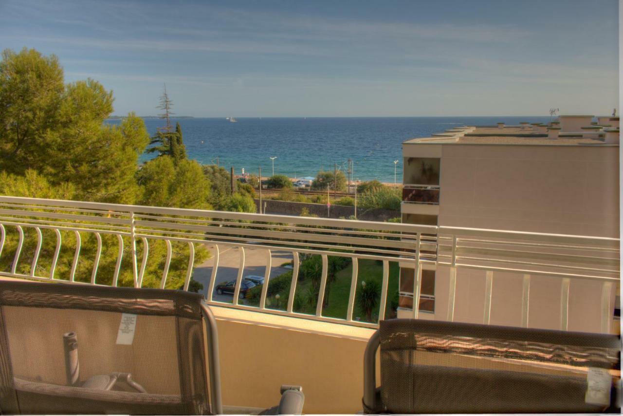 Beau 2 Pieces 3 Etoiles Vue Mer Garage Prive 150M Plages Wifi Канни Екстер'єр фото